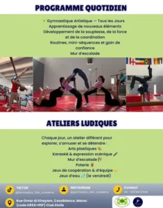 Gymnastics Star Academy Casablanca