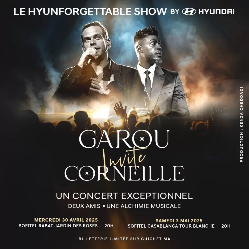 Garou invite Corneille : un concert inoubliable