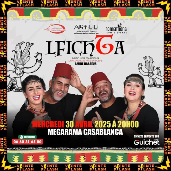 Groupe "L'Fichta" est de retour à Casa