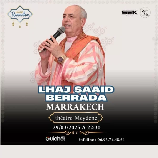 Lhaj Saaid Berrada en concert
