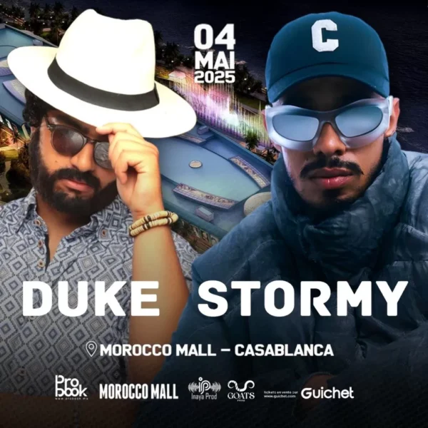 Soirée Exclusive : Stormy & Duke en Live au Morocco Mall