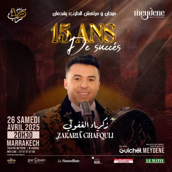 Soirée Zakaria Ghafouli