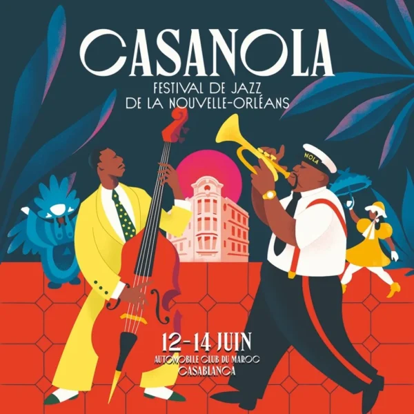 CASANOLA – Festival de Jazz de la Nouvelle-Orléans (Pass 3jours)