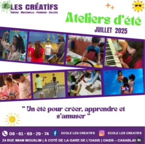 Ecole les Créatifs – Summer Camp 2025