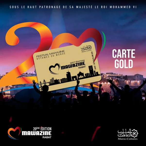Carte Gold Mawazine 2025