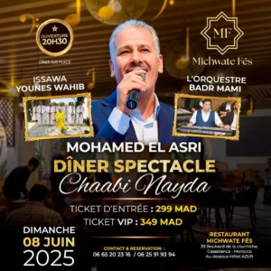 Dîner Spectacle Chaabi Nayda