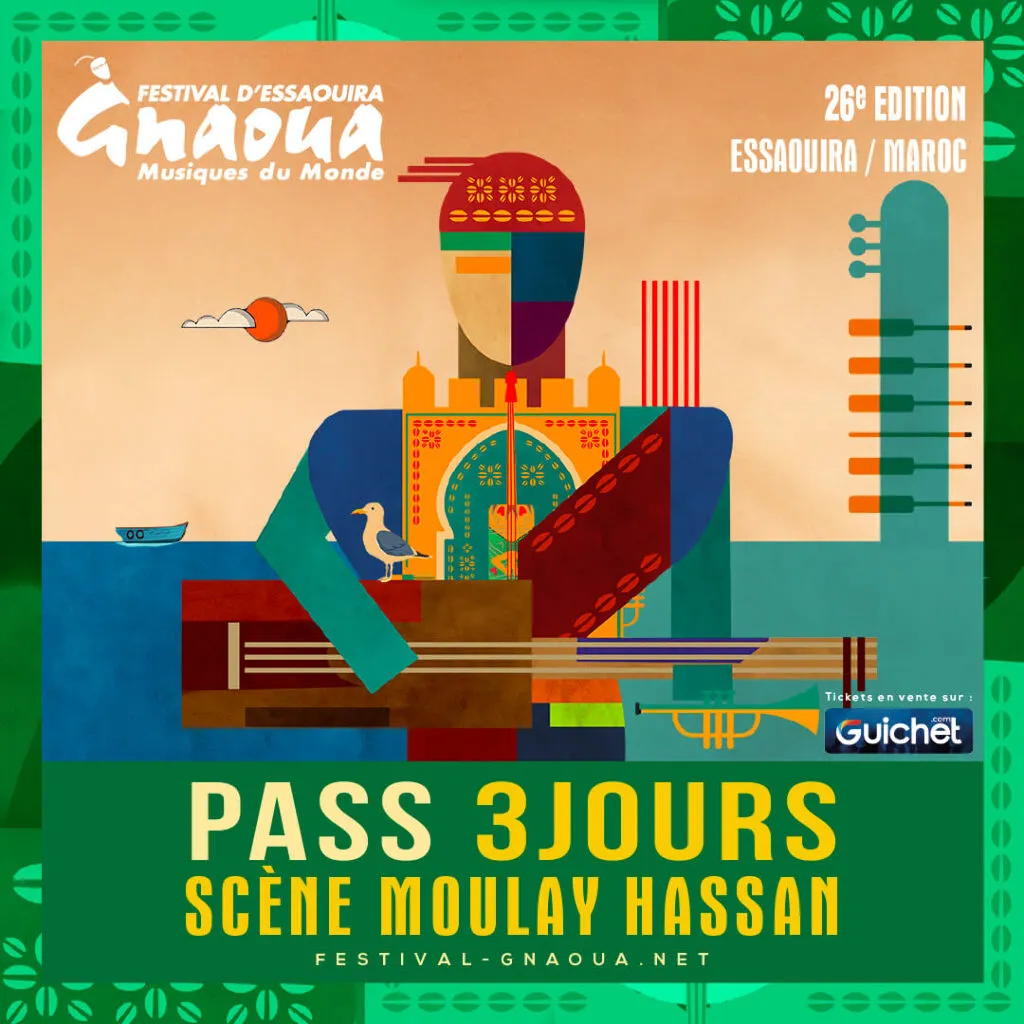 Festival Gnaoua et Musiques du Monde 2025 – Pass 3 jours