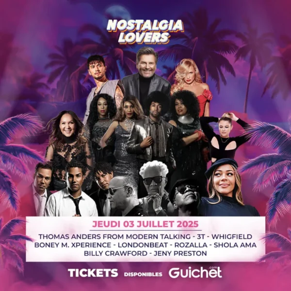 NOSTALGIA LOVERS FESTIVAL – 2ème Édition | Pass JEUDI 03