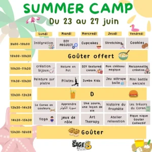 Les Sages Fous – Summer Camp 2025