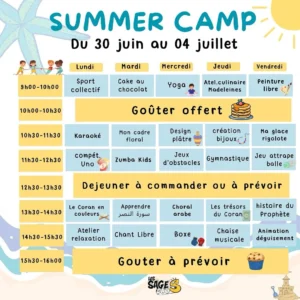 Les Sages Fous – Summer Camp 2025