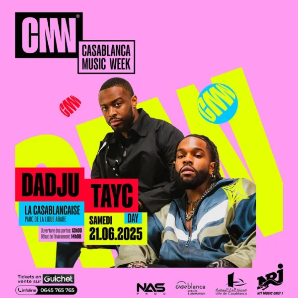 Samedi 21 Juin (Day Concert) - Gims, Dadju & Tayc