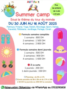 ARTifact Casa – Summer Camp 2025