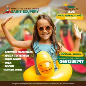 Groupe scolaire Saint-Exupéry – Summer Camp 2025