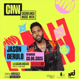 Vendredi 20 Juin – Jason Derulo Casablanca
