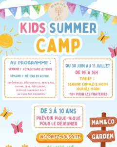 Mam&Co Garden – Summer Camp 2025