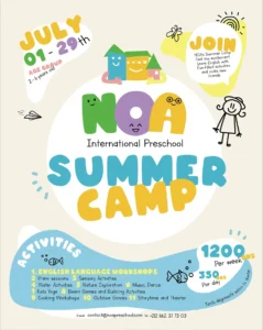 Noa International Preschool – Summer Camp 2025