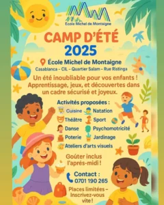 École Privée Michel de Montaigne – Summer Camp 2025 