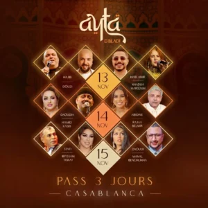 AYTA D’BLADI – PASS 3 JOURS