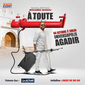 À Toute – Nouveau spectacle de Bassou
