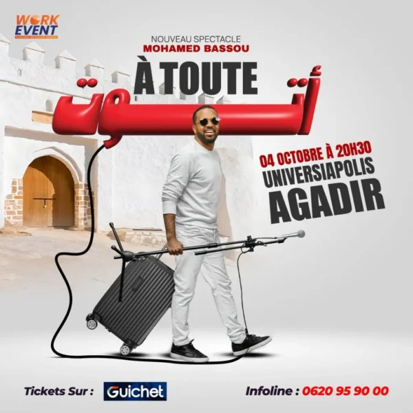 À Toute – Nouveau spectacle de Bassou