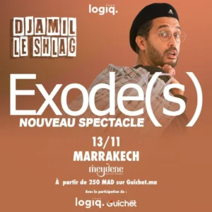 Djamil Le Shlag – Nouveau Spectacle "Exode(s)"
