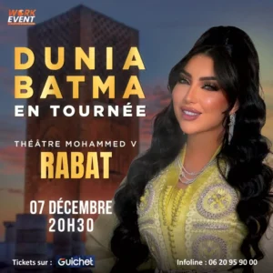 Dunia Batma en Tournée