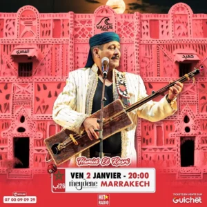 Hamid El Kasri en Concert