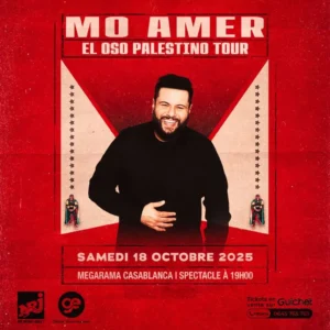 Mo Amer El Oso Palestino Tour (Spectacle 100% en anglais)
