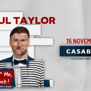 Paul Taylor dans F*** me I’m French à Casablanca - 100% English show