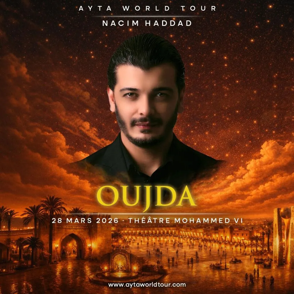 Ayta World Tour – Nacim Haddad Enflamme La Scène d'Oujda