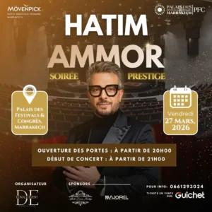 Hatim Ammor en Soirée Prestige – Un Événement Exclusif