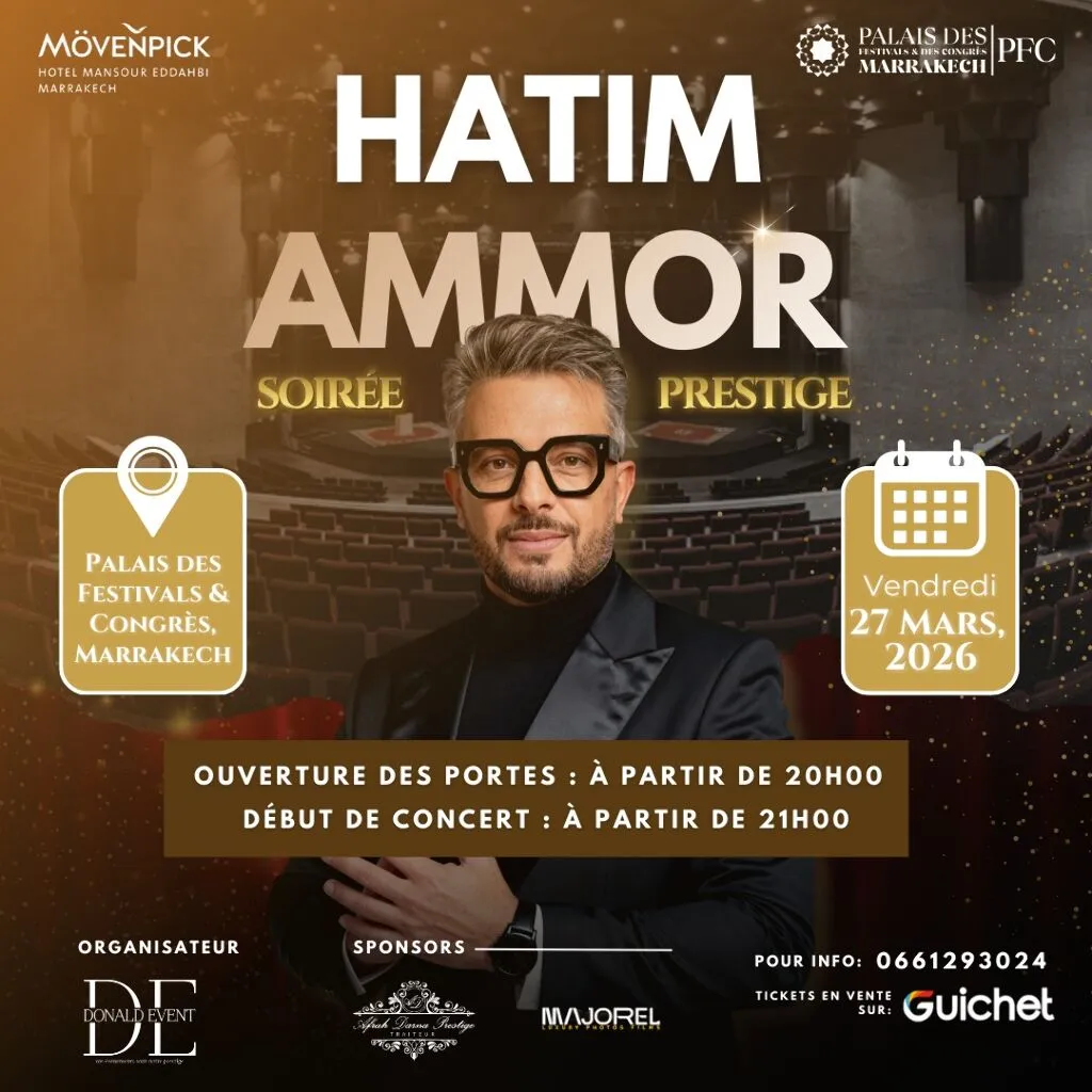 Hatim Ammor en Soirée Prestige – Un Événement Exclusif
