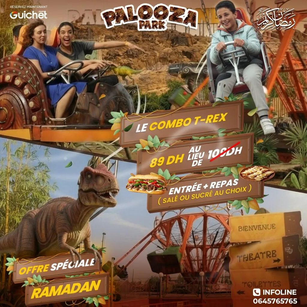 Offre Exclusive Ramadan – Vivez une belle aventure à Palooza Park