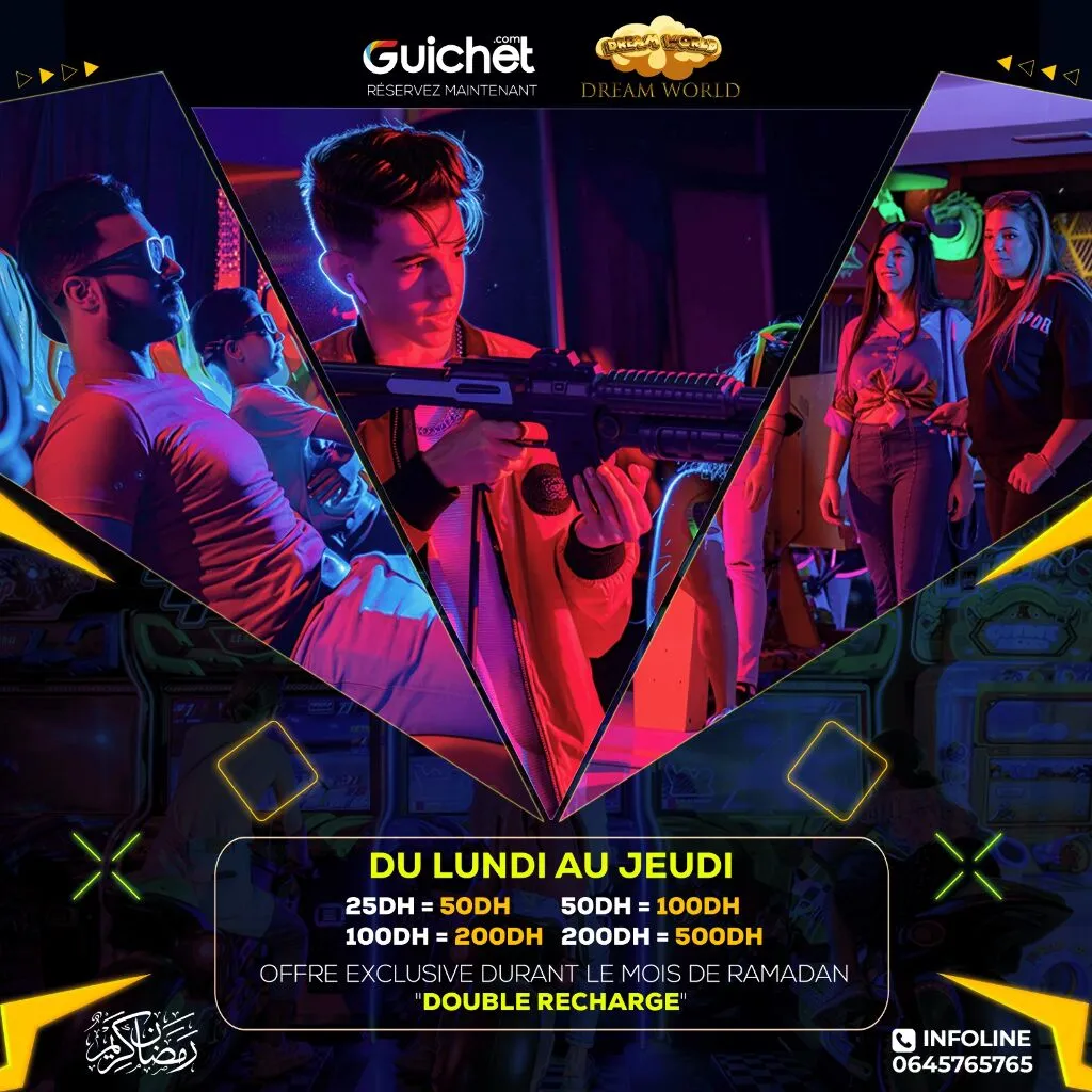 Ramadan chez Dream World rechargez et profitez de deux fois plus de fun