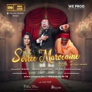 Soirée Marocaine 100% Femmes